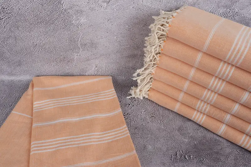 68x40 Cotton Striped Towel, Gift For Boyfriend, Wedding Favors, Personalized Turkish Towel, Turkish bath towel, Handmade Turkish hammam towel - 2