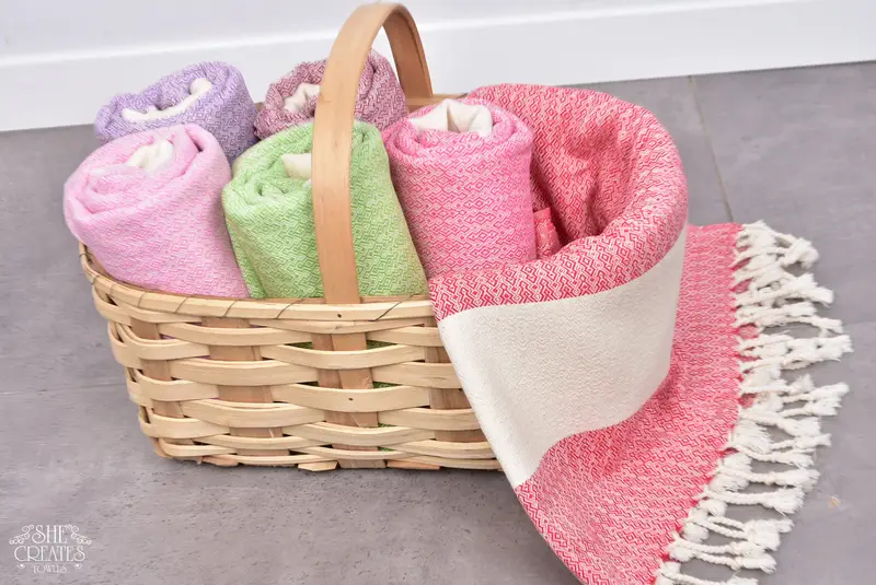 68x36 Cotton Diamond Towel, Monogrammed Beach Towel, Travel towel, Peshtemal Towel USA, Handmade Gift, Beach Towel Bulk, Quick-dry peshtemal - 7
