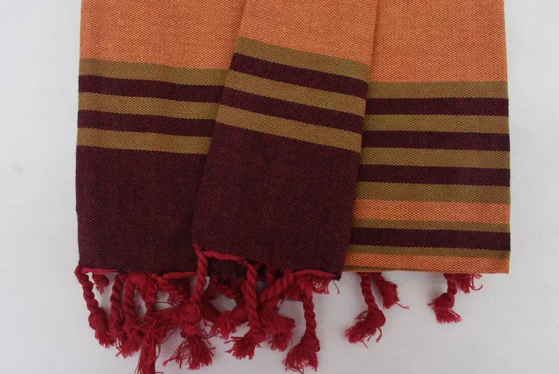 Gift For Wedding Day, Turkish bath towel, Turkish Beach Towel Monogram, Gift Towel, Gifts For Him, 68x32 Cotton Striped Towel, Organic towel - 4
