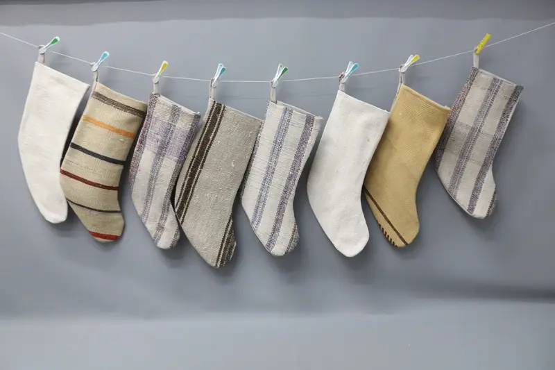 Kişiselleştirilmiş Noel Çorabı, Benzersiz 22 İnç Noel Süsleri Çorabı