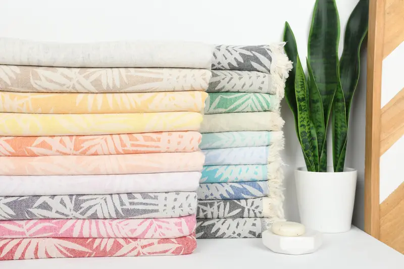Family Gift Basket, Bridesmaid Proposal Gift, Bachelor Gifts, 64x40 Cotton Floral Patterned Towel, Quick-dry peshtemal, Personalized Towel - 2