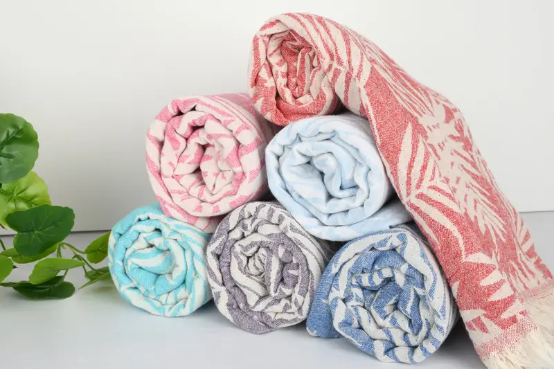 Family Gift Basket, Bridesmaid Proposal Gift, Bachelor Gifts, 64x40 Cotton Floral Patterned Towel, Quick-dry peshtemal, Personalized Towel - 5