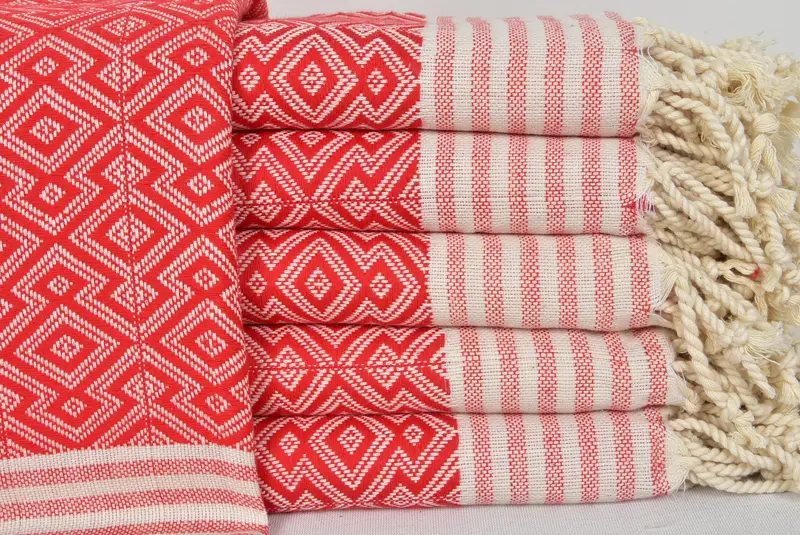 Organik Havlu, Çalışan Hediyeleri, Hamam Havlusu, Hızlı Dry Plaj Havlusu, Nedime Hediyeleri, 68x40 Pamuk Pırlanta Havlu, Spa için Türk Banyo Havlusu - 1