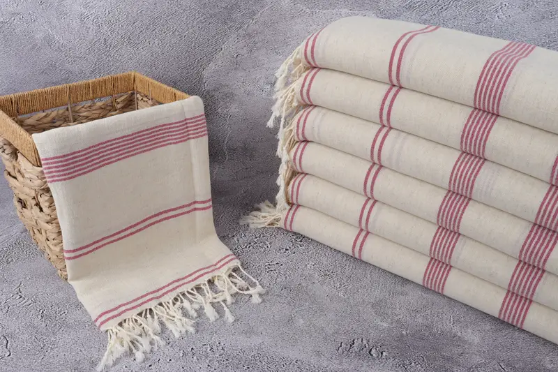 Custom Wedding Gifts, Gift For Bride, Custom Turkish Towel, Turkish bath towel, Wedding Gift, 80x36 Cotton Striped Towel, Beach Wedding Favor - 3