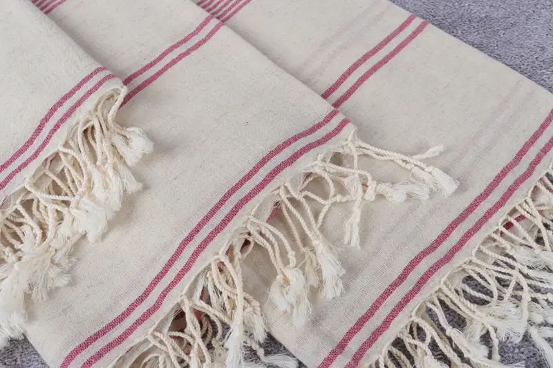Custom Wedding Gifts, Gift For Bride, Custom Turkish Towel, Turkish bath towel, Wedding Gift, 80x36 Cotton Striped Towel, Beach Wedding Favor - 5