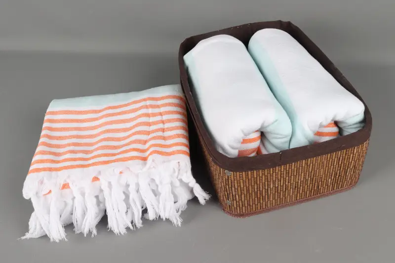 Personalized Bridesmaid Gift, 68x36 Cotton Striped Terry Towel, Personalized Wedding Gift For Couple, Beach Towel Gift, Custom Wedding Gift - 5