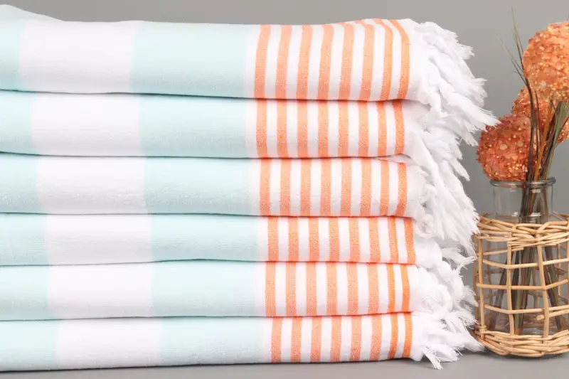 Personalized Bridesmaid Gift, 68x36 Cotton Striped Terry Towel, Personalized Wedding Gift For Couple, Beach Towel Gift, Custom Wedding Gift - 2