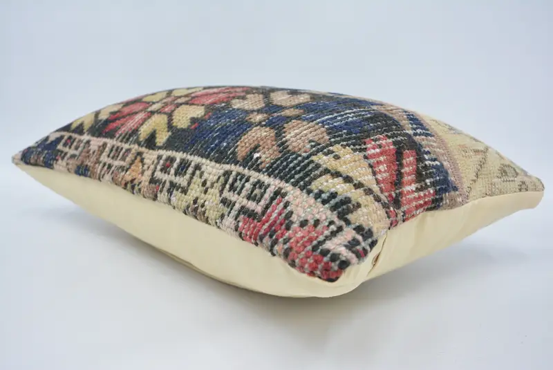 16x24 Beige Cushion Cover, Aztec Pillow Case, Pillow for Sofa, Antique Pillows, Handmade Kilim Cushion, Ethnic Throw Pillow Cover, Cushion Case - 6