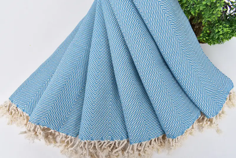 Bridesmaid Gift, Custom Wedding Gifts, Personalized Gift, Kitchen Towel, Valentines Day Gift Idea, 40x20 Cotton Chevron Towel, Wedding Gift - 4