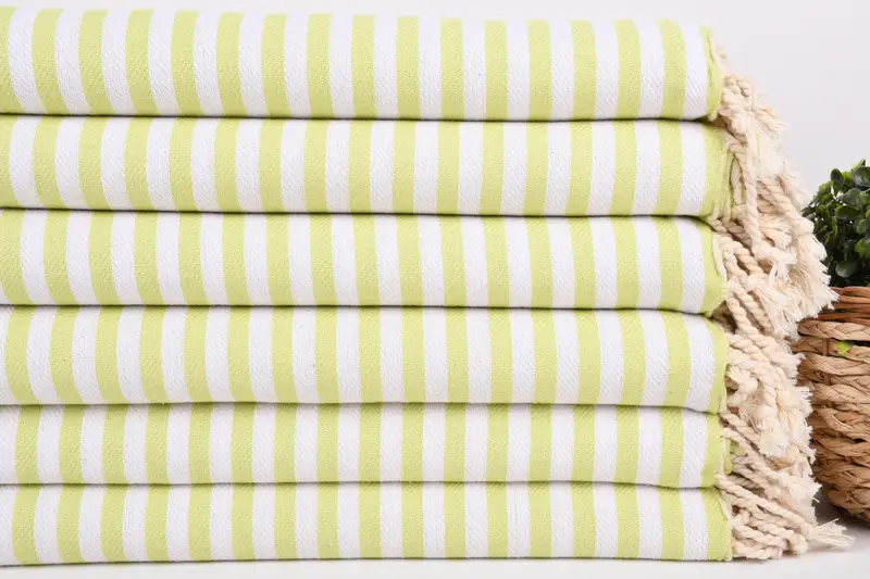Customized Towels, Beach towel, Quick-dry travel peshtemal towel, Friends Beach Towel, 70x40 Cotton Striped Towel, Summer Gift, Monogram Beach Towel - 2