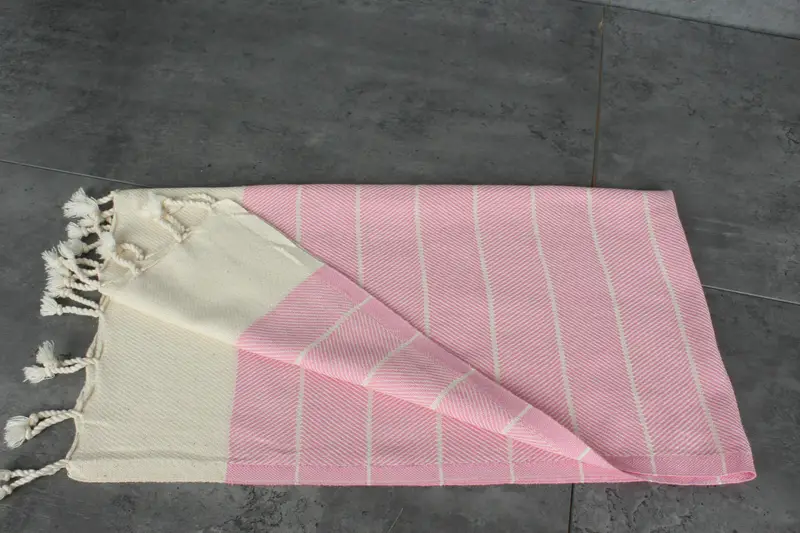 36x16 Cotton Striped Towel, Organic Towel, Personalized Gifts, Monogram Towels, Travel Towel, Gift Towel, Wedding Favors, Monogrammed Hand Towel - 3
