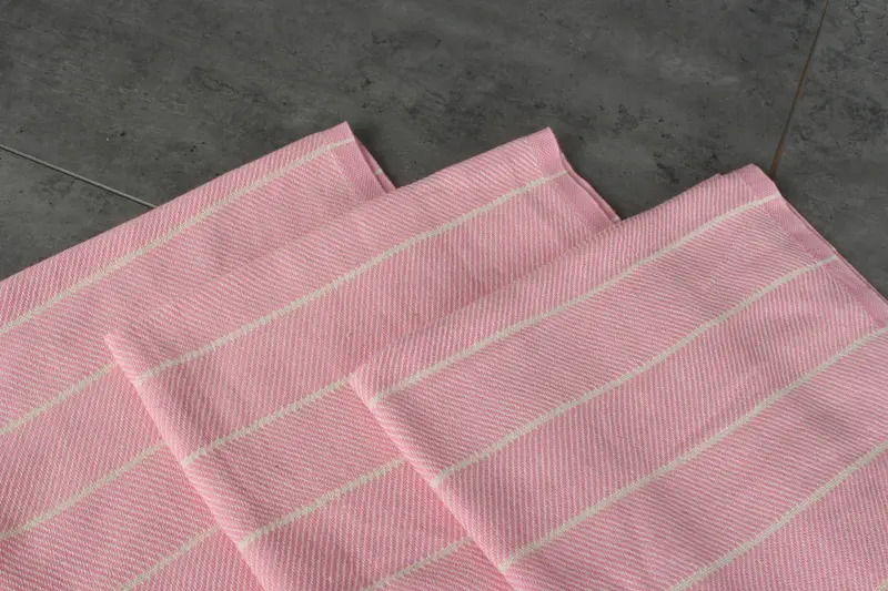 36x16 Cotton Striped Towel, Organic Towel, Personalized Gifts, Monogram Towels, Travel Towel, Gift Towel, Wedding Favors, Monogrammed Hand Towel - 6