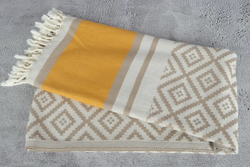 70x36 Cotton Sun Design Towel, Gift For Boyfriend, Bachelorette Towel, Bachelorette Party Gifts, Embroidered Towel, Travel towel, Peshtemal Towel - 7