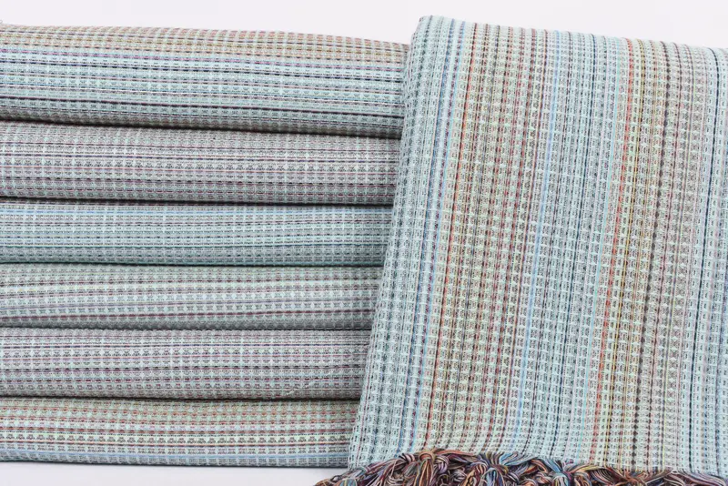 Best Wedding Gift, Turkish Tablecloth, Bachelor Gift, Boho Throw Blankets, 92x88 Cotton Geometric Towel, Custom Wedding Gifts, Bridal Shower Gift - 2