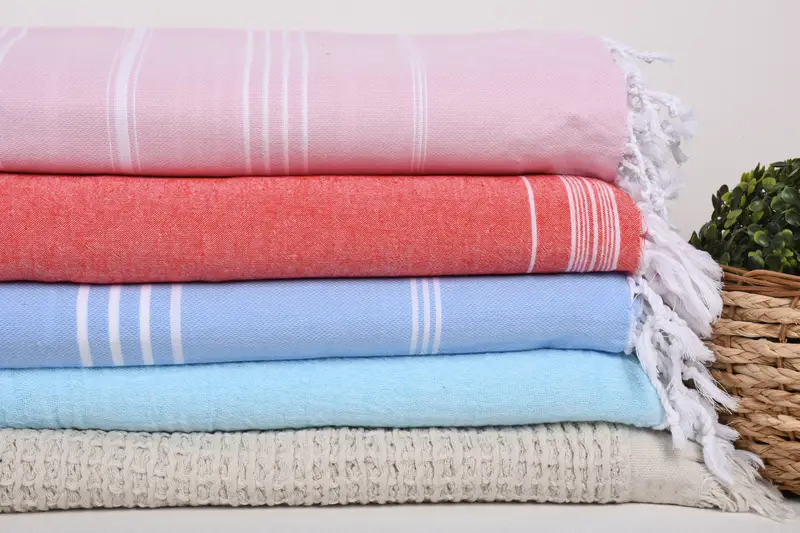 Customized Throw Blankets, 80x60 Cotton Set of 5 Towel, Bachelorette Party Favors, Best Friend Wedding Gift, Personalized Gifts, Turkish Blanket - 3