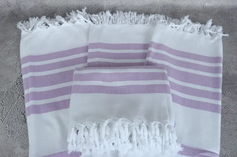 Bachelorette Favor, Wedding Favors, 68x36 Cotton Chevron Towel, Gift For Him, Best spa Turkish towel for luxury home decor, Personalized Beach Towel - 4