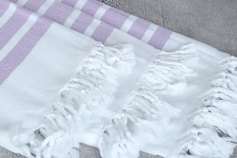 Bachelorette Favor, Wedding Favors, 68x36 Cotton Chevron Towel, Gift For Him, Best spa Turkish towel for luxury home decor, Personalized Beach Towel - 5