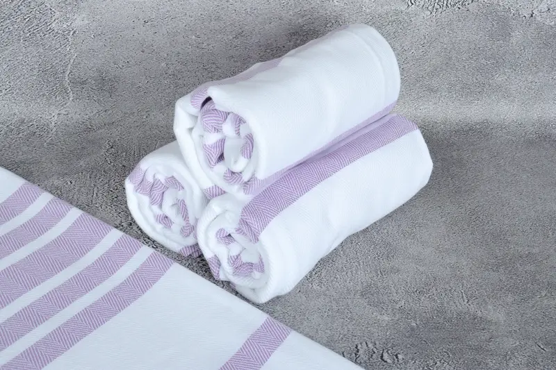 Bachelorette Favor, Wedding Favors, 68x36 Cotton Chevron Towel, Gift For Him, Best spa Turkish towel for luxury home decor, Personalized Beach Towel - 8