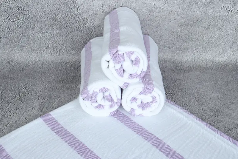 Bachelorette Favor, Wedding Favors, 68x36 Cotton Chevron Towel, Gift For Him, Best spa Turkish towel for luxury home decor, Personalized Beach Towel - 7