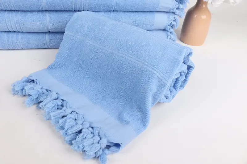 Beach Towel Bulk, Bachelorette Party Gifts Bridesmaids, Embroidery Towel, Customized Towels, Embroidered Towel, 70x36 Cotton Striped Terry Towel - 4