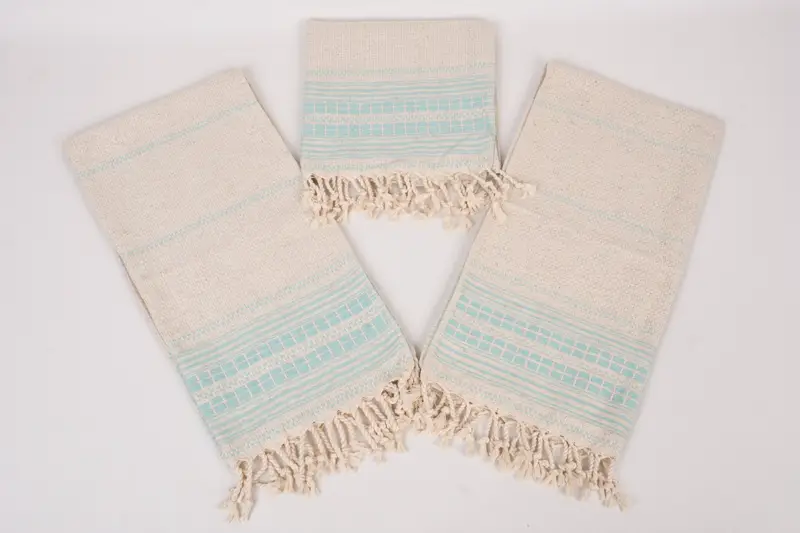 Strandhochzeitsbevorzugung, türkisches Handtuch, Brautjungferngeschenke, frohe Weihnachtsgeschenke, kleine Badetücher, Sommertuch, 40x20 Leinenstreife Handtuch - 6