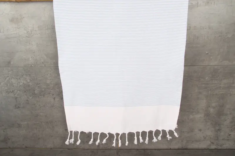Custom Hand Towel, Small Bath Towels, 40x18 Cotton Striped Towel, Turkish Towel Hand Towel, Beach Bachelorette Party Decorations, Hand Size Towels - 8