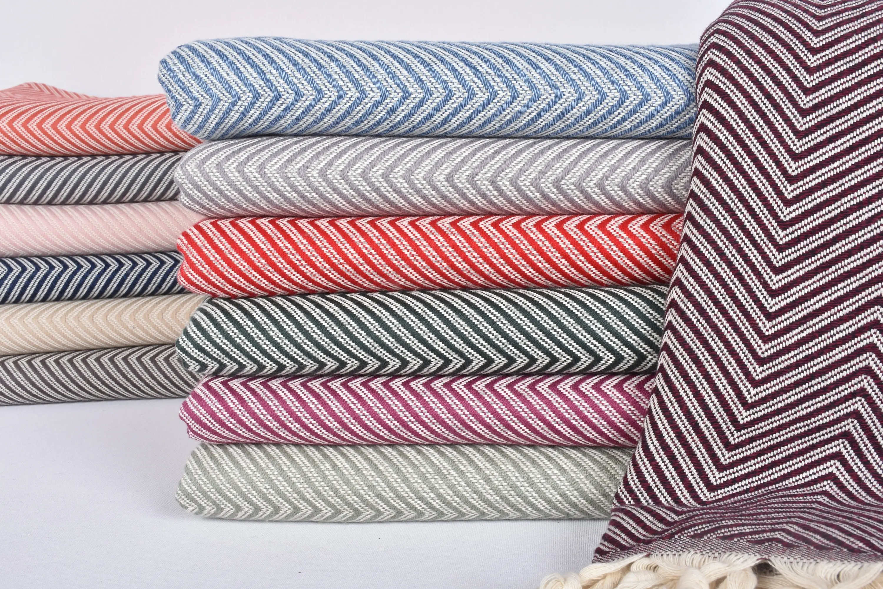 Best Friend Gift, Custom Wedding Gifts, 91x79 Dark Gray Striped Blanket - 1