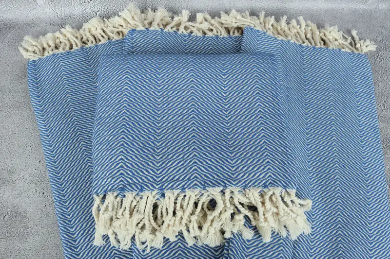 Bridesmaid Towel, Bachelor Towel, Scarf Towel, Organic Turkish towel, 70x40 Cotton Chevron Towel, Embroidered Towel, Turkish towel, Valentines Gift - 4