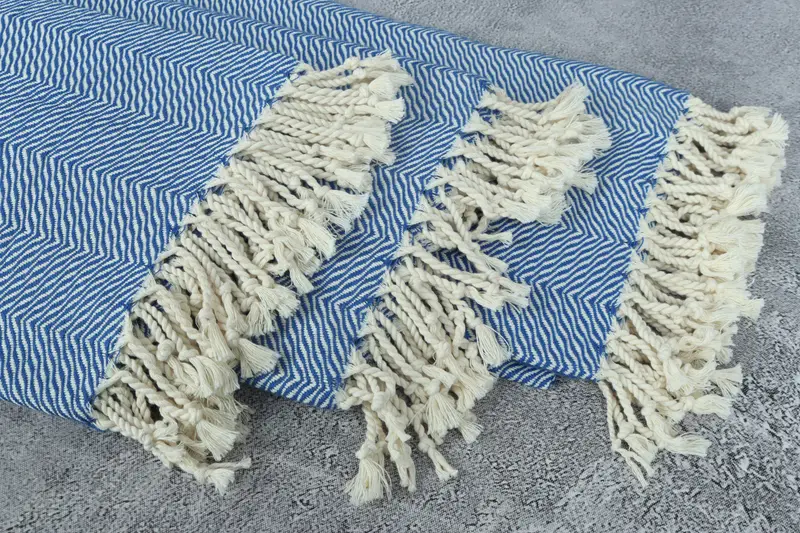Bridesmaid Towel, Bachelor Towel, Scarf Towel, Organic Turkish towel, 70x40 Cotton Chevron Towel, Embroidered Towel, Turkish towel, Valentines Gift - 5