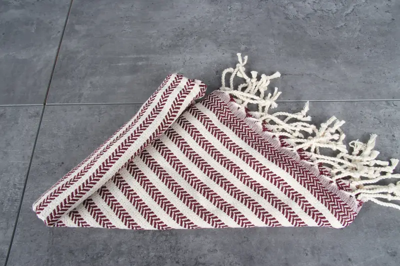 Custom Wedding Gifts, 40x18 Cotton Chevron Towel, Personalized Gift, Home Gift, Turkish Hand Towel, Gifts For Him, Summer Towel, Monogram Hand Towel - 4