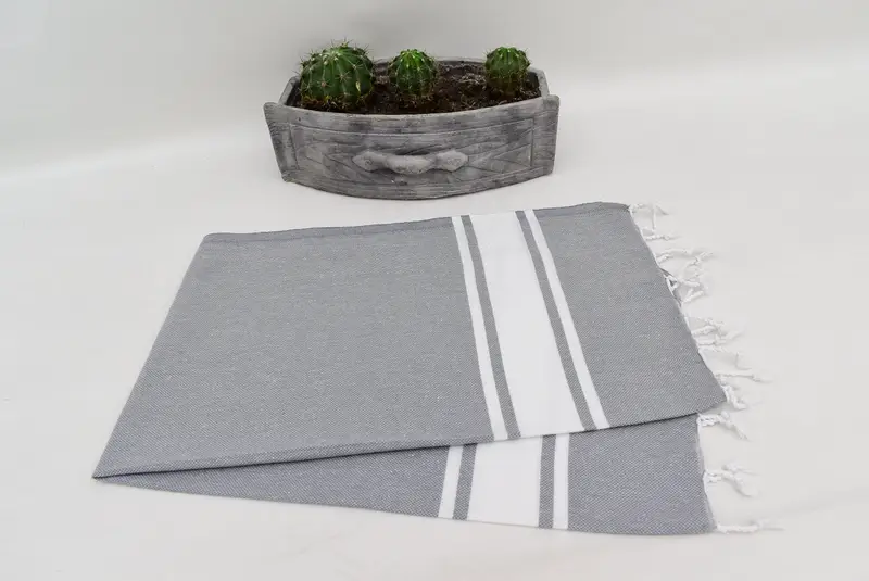 36x24 Cotton Striped Towel, Personalized Gift, Monogram Kitchen Towel, Personalized Turkish Towel, Kitchen Towel, Wedding Gift Kitchen Towel - 8