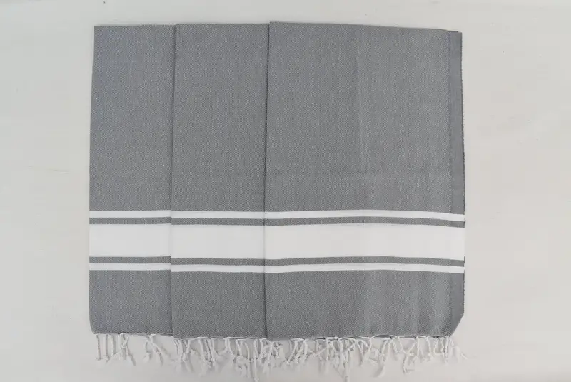 36x24 Cotton Striped Towel, Personalized Gift, Monogram Kitchen Towel, Personalized Turkish Towel, Kitchen Towel, Wedding Gift Kitchen Towel - 6