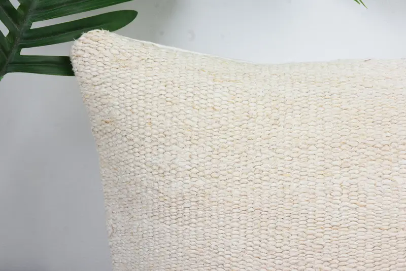 Handmade Rug Seat Cushion Cover, Turkish Kilim Pillow, Cushion, Cozy Throw Cushion Case, 12x12 White Pillow Sham, Turkish Pillow, Throw Kilim Pillow - 2