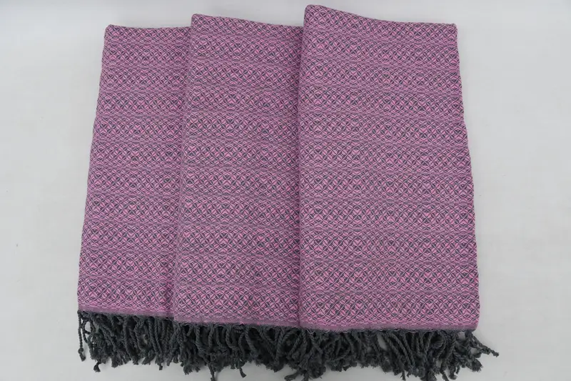 Summer Gift Ideas, Bridesmaid Gifts, Best Friend Christmas Gift, Monogram Beach Towel, Sand-free towel, 70x40 Cotton Geometric Towel, Wedding Towel - 3