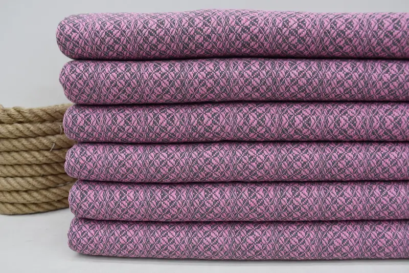 Summer Gift Ideas, Bridesmaid Gifts, Best Friend Christmas Gift, Monogram Beach Towel, Sand-free towel, 70x40 Cotton Geometric Towel, Wedding Towel - 2