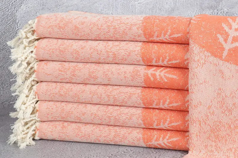Turkish Towel Hand Towel, Holiday Towel, Personalized Kitchen Towel, Small Bath Towels, Custom Tea Towel, 36x18 Cotton Turtle Design Towel - 2