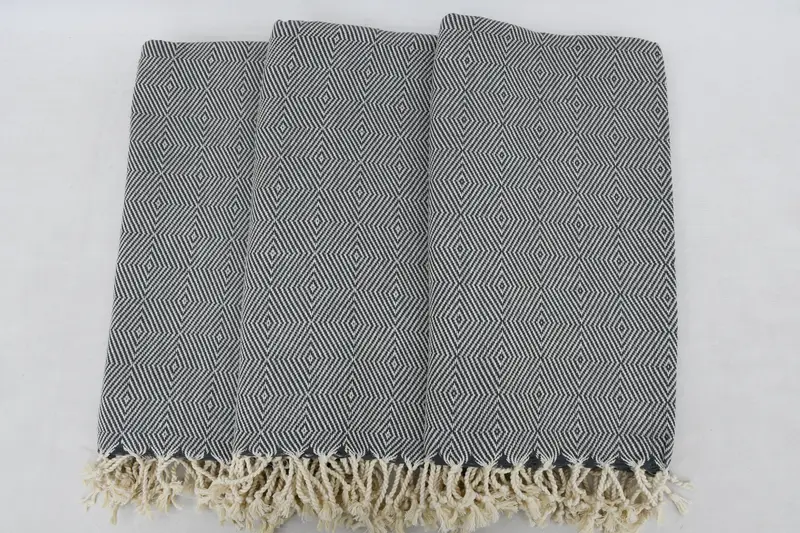 Embroidered Turkish Towel, Scarf Towel, Bridesmaid Gifts, Baby Boy Gift, Lightweight Turkish towel, Turkish beach towel, Pool Towels, Travel Towel - 3