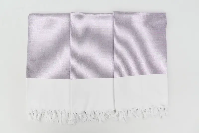 Bachelorette Gifts, Handmade Gift, Extra large Turkish bath towel, Housewarming Gift, Lightweight towel, Summer Towel, 70x40 Cotton Striped Towel - 6