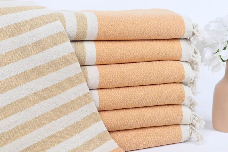 Gift Towel, Bachelorette Gifts, Custom Gift, Beach Towel Personalized, Personalized Home Gift Wedding, 70x40 Cotton Striped Towel, Sand-free towel - 1