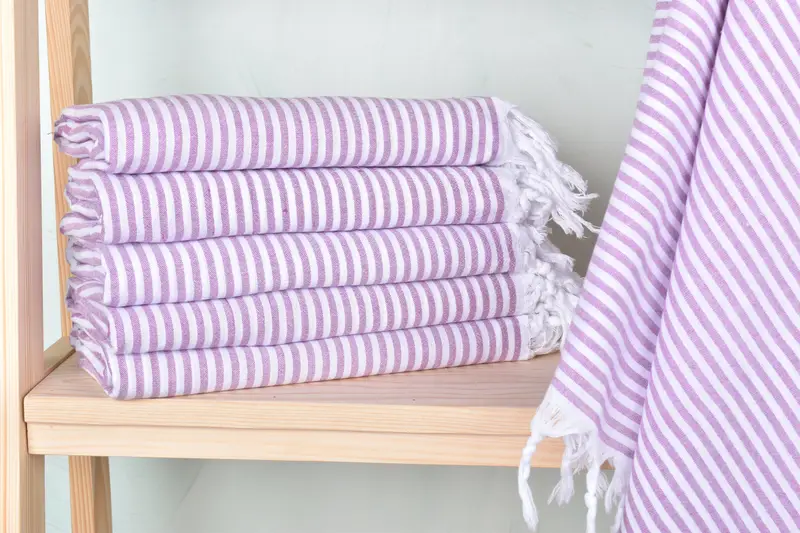 Girls Weekend Getaways Ideas, Birthday Gift, 68x36 Cotton Striped Towel, Lightweight Turkish towel, Bachelorette Party Gift, Absorbent Turkish towel - 1
