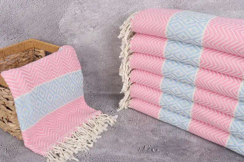 70x40 Cotton Chevron Towel, Boyfriend Christmas Gift, Bachelorette Party Gifts Bridesmaids, Turkish bath towel, Organic Beach Towel, Bridesmaid Gift - 3