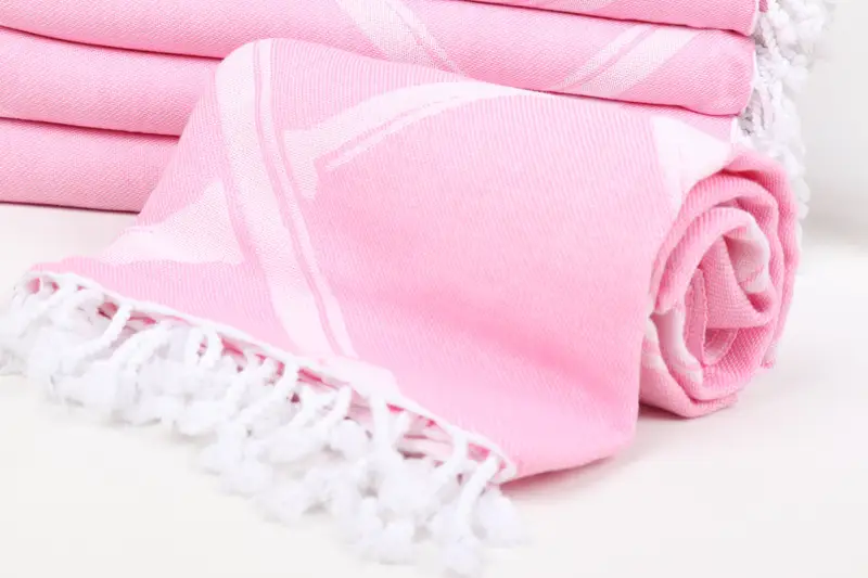 Customized Turkish Towel, Beach Towel Bulk, 70x40 Cotton Bamboo Branch Patterned Towel, Turkish Towel USA, Valentines Day Gift For Him, Gift For Her - 5