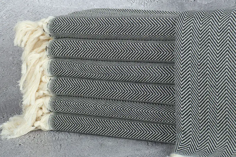 Wedding Favors, Bachelor Bachelorette Party Favors, Luxury towel, 70x40 Cotton Herringbone Towel, Florida Bachelorette Party Favors, Birthday Gift - 1