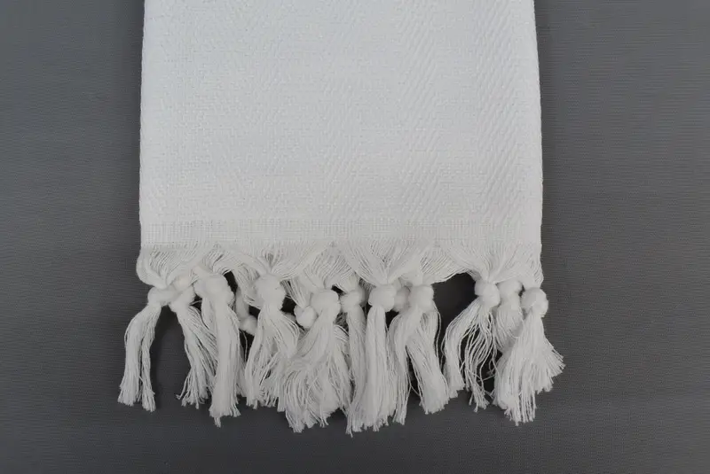 Personalized Gifts, Bachelor Gift, 36x18 Cotton Herringbone Towel, Monogrammed Hand Towel, Custom Wedding Gifts, Wedding Gift, Decorative Towel - 6