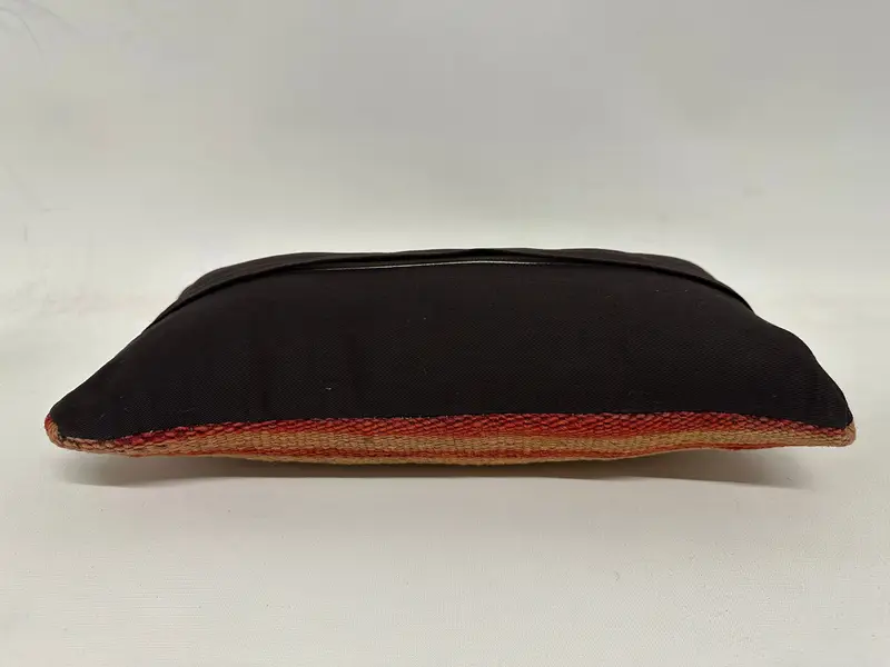 Boho -Kissen, rustikales Kissengehäuse, Kissen für Sofa, Kissenbedeckung, Wandteppichkissen, 8x16 Red Kissenschein, Vintage Kilim -Wurfkissen - 7