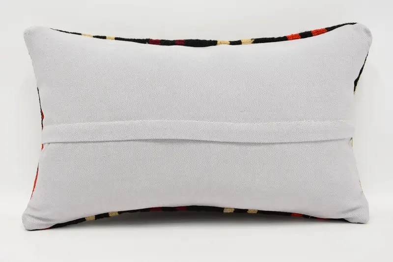 Personalized Gift Pillow Pillow Sham, Antique Pillows, Kilim Cushion Sham, Vintage Pillow, 12x20 Brown Pillow, Yoga Pillow Cover, Cushion Cover - 6