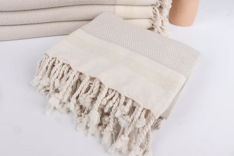 Christmas Favors, Towel With Name, 68x40 Cotton Striped Towel, Peshtemal Towel USA, Beach towel, Bachelorette Party Decorations, Large Turkish Towel - 5