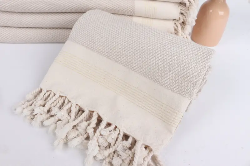 Christmas Favors, Towel With Name, 68x40 Cotton Striped Towel, Peshtemal Towel USA, Beach towel, Bachelorette Party Decorations, Large Turkish Towel - 4