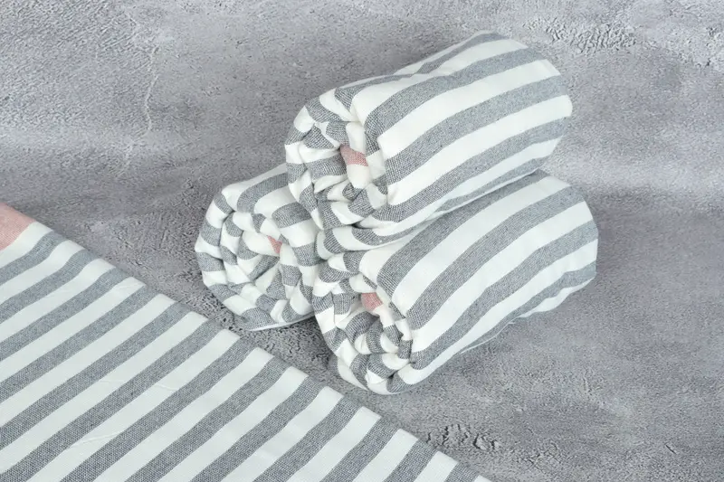 Wedding Gift, 68x40 Cotton Striped Terry Towel, Sand-resistant towel, Bridal Shower Gifts, Scarf Towel, Bachelorette Party Gifts Bridesmaids - 8