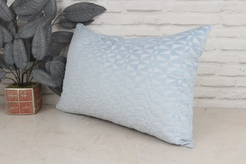 Throw Kilim Pillow, Vintage Kilim Throw Pillow, Turkish Kilim Pillow, 16x24 Blue Cushion Cover, Outdoor Bolster Cushion, Pillow Case - 4